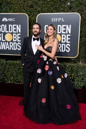 76ème cérémonie des Golden Globes : Tom Kaulitz et Heidi Klum