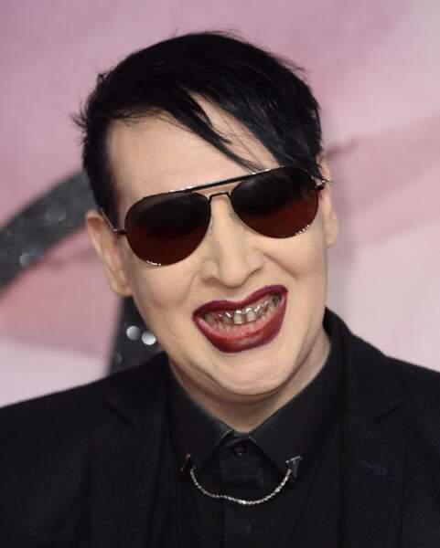 British Fashion Awards : Marilyn Manson vous embrasse bien fort !