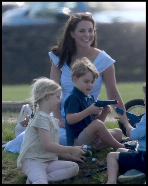 Kate Middleton et le prince George 