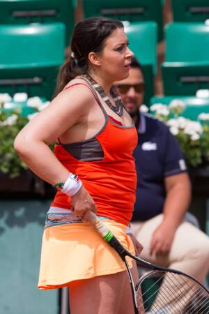 Marion Bartoli à Roland-Garros en juin 2017