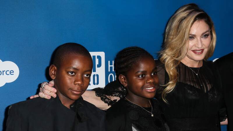 Madonna, Mercy et David, ses troisième et quatrième enfant