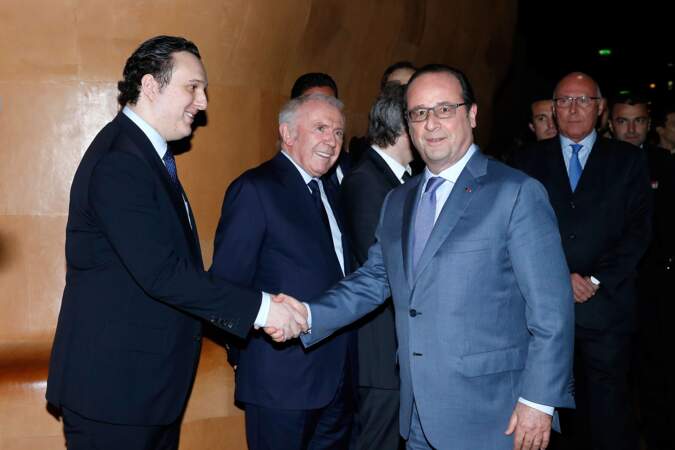 Martin Rey-Chirac a pu serrer la main de François Hollande