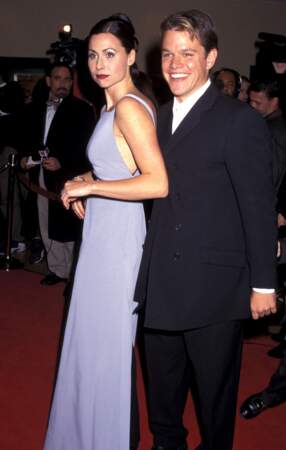 30 ans de ruptures - Matt Damon et Minnie Driver se séparent en 1998