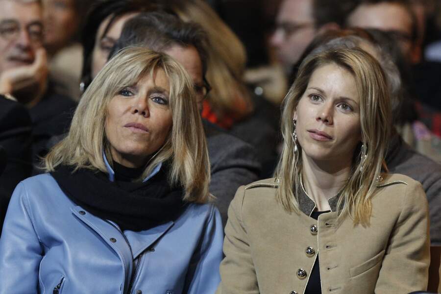 Tiphaine Auzière, la belle-fille d'Emmanuel Macron, aux côtés de sa mère Brigitte Trogneux