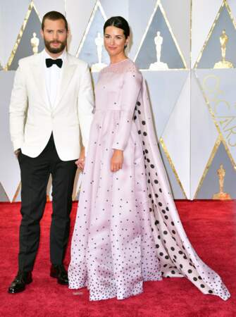 Oscars 2017 : du beau, du chic, du sublime, les plus beaux looks de la soirée - Jamie Dornan & Amelia Warner