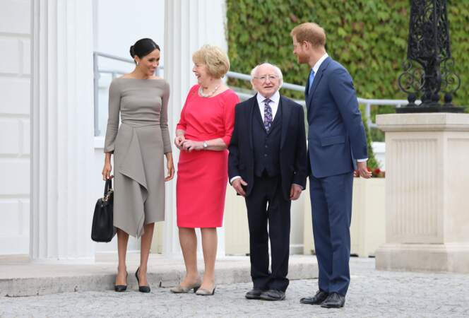 Meghan Markle et le prince Harry en visite officielle en Irlande ce mercredi 11 juillet 2018