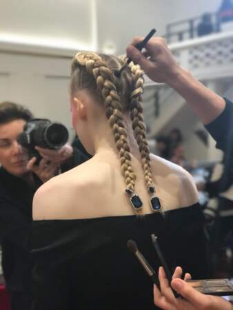Alexis Mabille : les backstages de son défilé couture printemps-été 2018