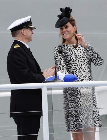 Kate Middleton est enchantée...