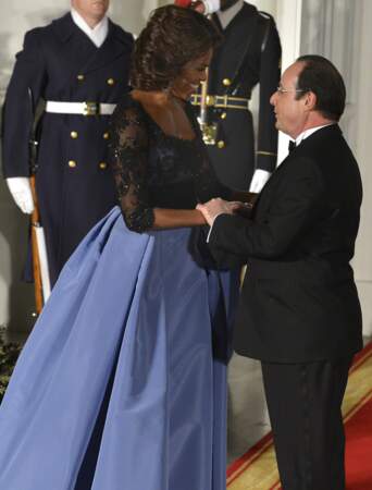 François Hollande a dit bonjour à Michelle