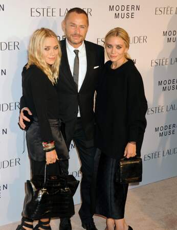 Mary-Kate Olsen, Tom Pecheux et Ashley Olsen