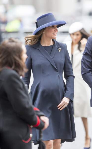 Kate Middleton, très enceinte