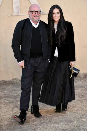Défilé Dior Croisière : Eric Buterbaugh et Demi Moore