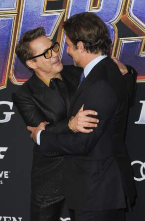 Bradley Cooper et Robert Downey Jr