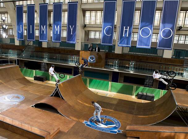 Le skate park Jimmy Choo à Londres