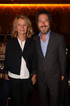 Soirée d'inauguration du Fouquet's : Nicole Garcia et Guillaume Galienne