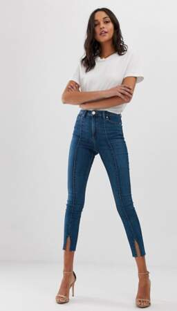 Jean skinny taille haute, Asos Design, 32,99€