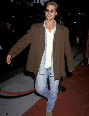 Brad Pitt le 10 mai 1991