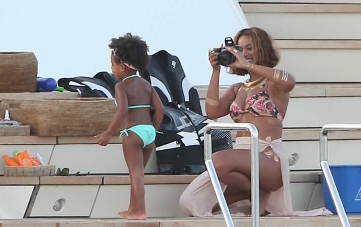 Beyoncé est so crazy in love de sa petite Blue Ivy