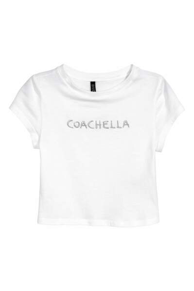 Coachella : Top court Coachella, H&M, 2,99 euros