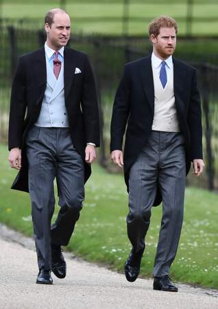 Le prince William et son frère le prince Harry 