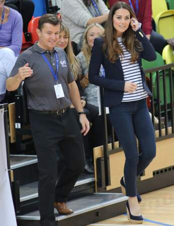 Kate Middleton s'est rendue au Queen Elizabeth Olympic Park
