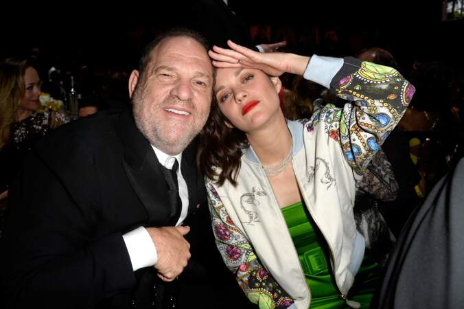 Harvey Weinstein et Marion Cotillard