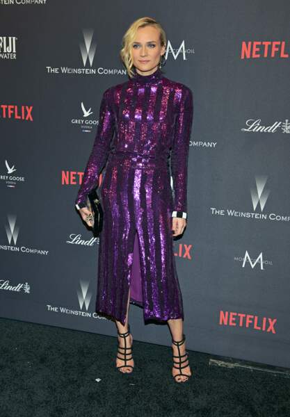 After party des Golden Globes : Diane Kruger en Nina Ricci