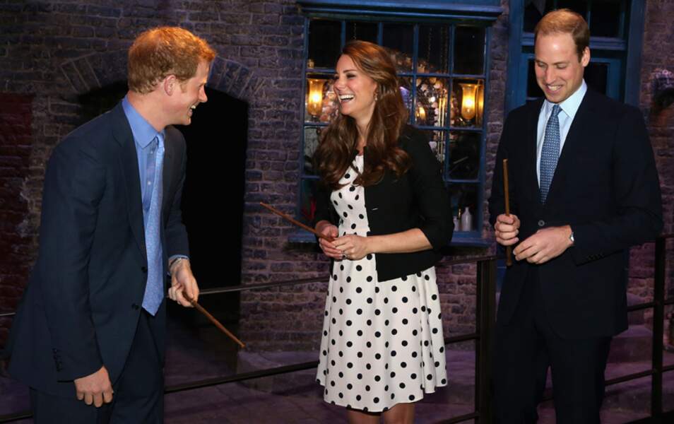Le prince Harry, Kate Middleton et le prince William