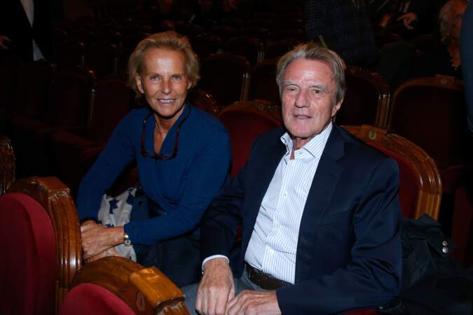 Première de La vraie vie : Bernard Kouchner & Christine Ockrent