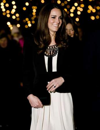 Kate Middleton au Teenage Trust Cancer le 18 décembre 2010