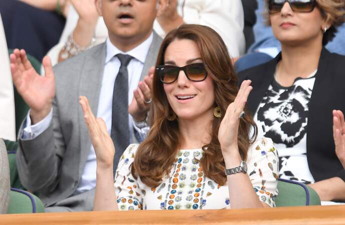 Wimbledon 2016 : pendant le match Kate Middleton a douté