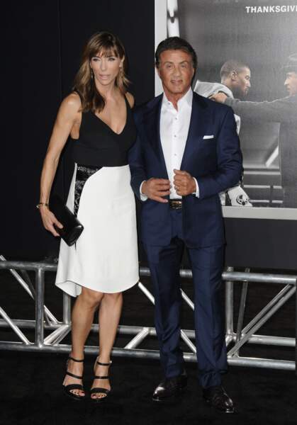 Sylvester Stallone et sa femme, Jennifer Flavin