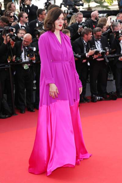 Cannes - Montée des Marches pour le 70ème anniversaire : Valerie Donzelli