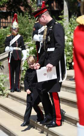 La tenue inattendue du prince George au mariage du prince Harry et Meghan Markle