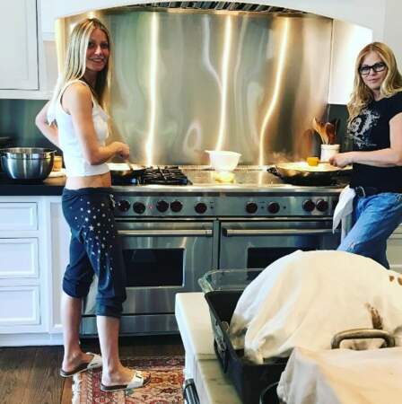 Gwyneth Paltrow en cuisine 