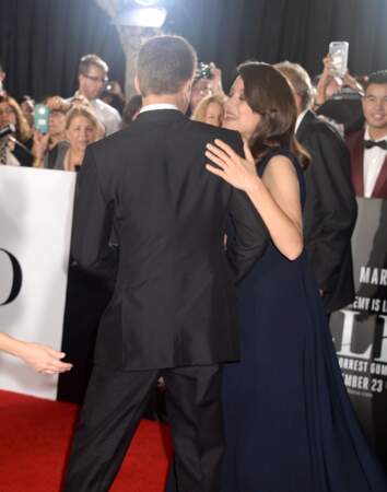 Un joli soutien pour l'acteur américain qui traverse une passe difficile avec son divorce d'avec Angelina Jolie