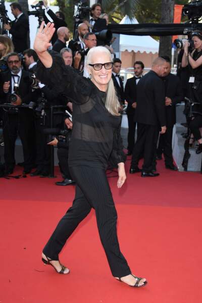 Cannes - Montée des Marches pour le 70ème anniversaire : Jane Campion