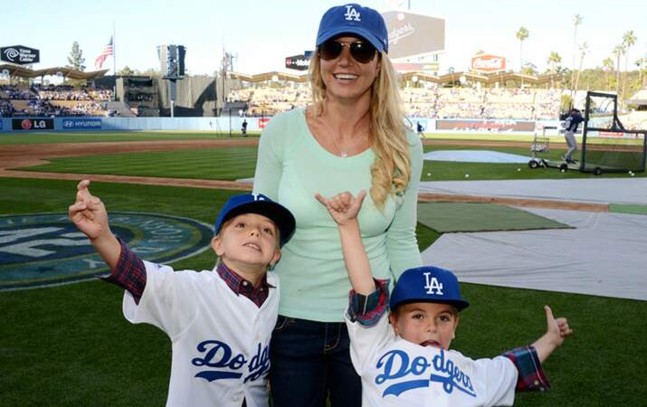 Britney Spears et ses fils