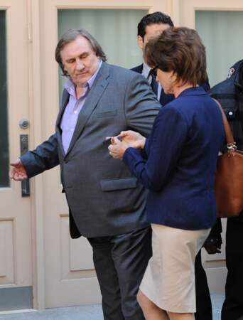 Gérard Depardieu, à fond dans son personnage