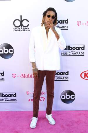 Billboard Music Awards 2016: Wiz Khalifa en "pose clope" 