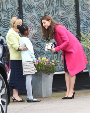 La sollicitude se lit sur le visage de Kate Middleton