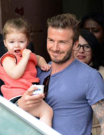 David et Harper Beckham
