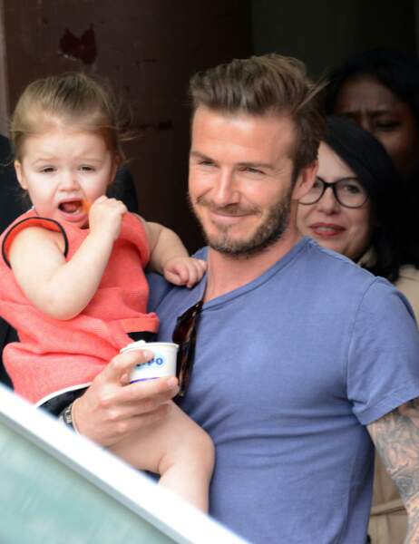 David et Harper Beckham