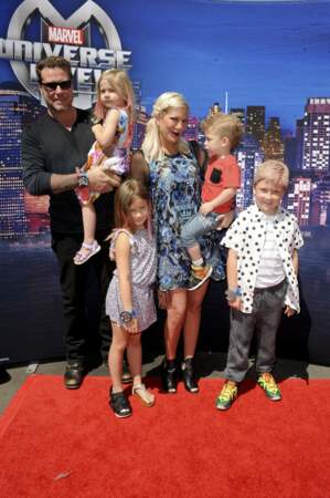Tori Spelling et sa petite famille