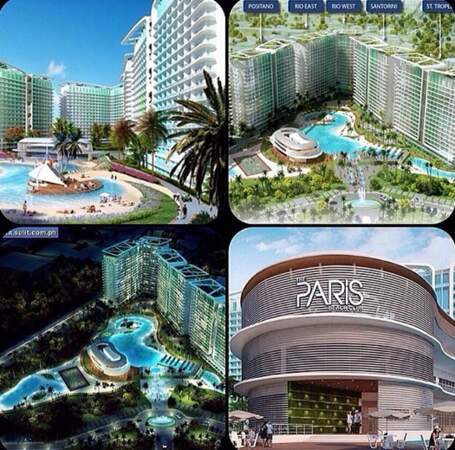 Le "Paris Beach Club", le premier club de plage de luxe créé par Paris Hilton au cœur de l'hôtel Azure