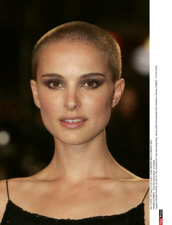 Ces stars qui se sont rasé la tête : Natalie Portman