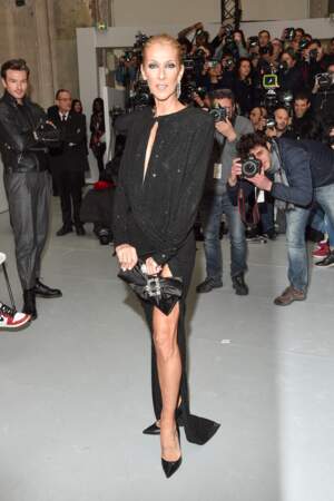 Fashion week couture : le look de Céline Dion au défilé Alexandre Vauthier