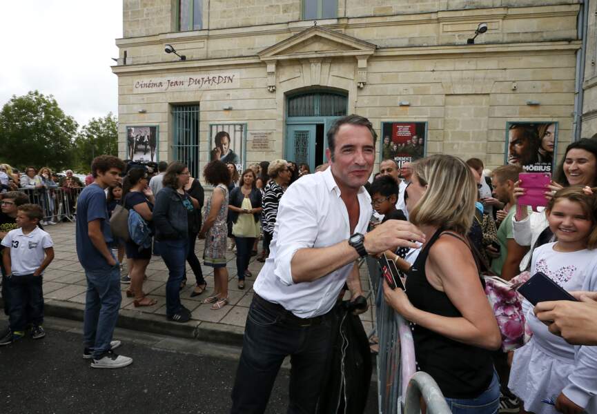 Jean Dujardin Movie Theatre Inauguration - Lesparre-Medoc