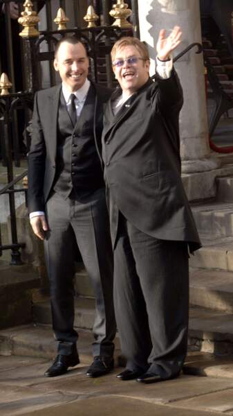David Furnish et Elton John se sont mariés le 22 décembre 2014