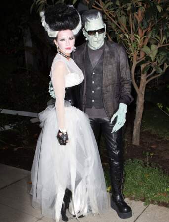 Kate Beckinsale et son mari impeccables en créatures de Frankenstein